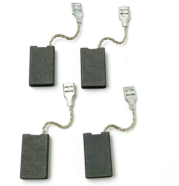 LEENKEA 4-teiliges Kohlebürsten-Set in Schwarz, kompatibel mit GSH 11E, GBH 10DC, GBH 11DE, GSH 10C und MH 10 SE - Bild 1