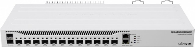 Mikrotik CCR2004-1G-12S+2XS Kabelrouter Gigabit Ethernet Weiß - Bild 1