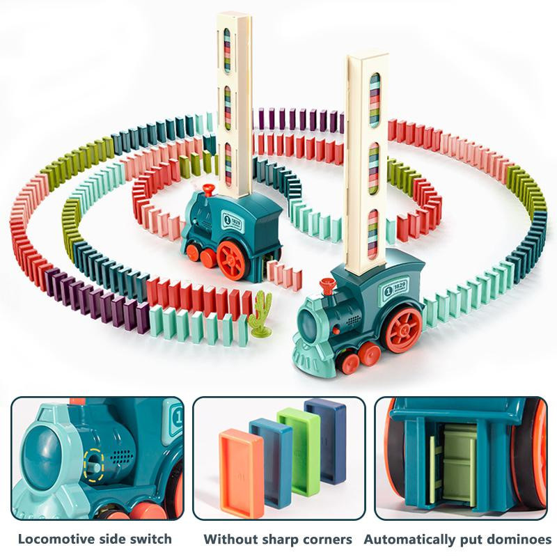 Linyi toy Domino Zug Auto Elektrisch ab 3 Jahren - Bild 2