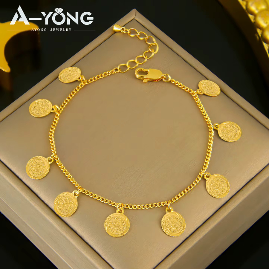A-YONG AYONG JEWELRY Schmuckset, Gold, Damen - Bild 4