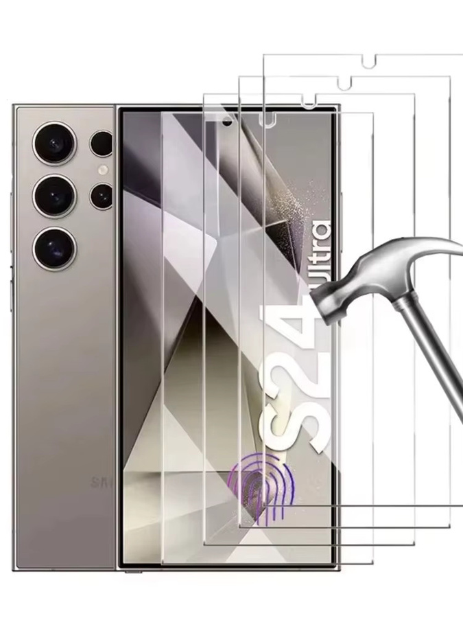 NNBILI 3er-Pack Ultra HD Gehärtete Glas-Displayschutzfolien für Samsung Galaxy S26 S25 S24 S23 S22 S21 Ultra und S24 S23 FE, Transparent - Bild 6