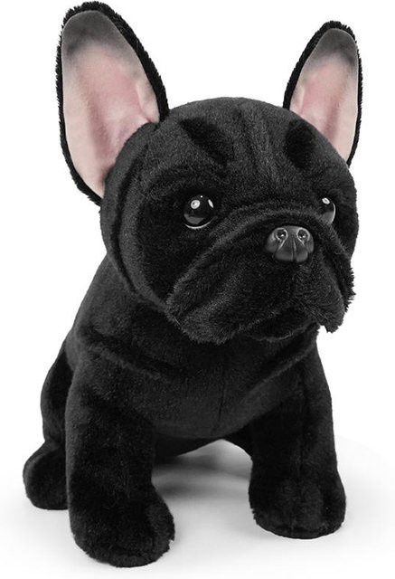 Yiran Health & Beauty Französische Bulldogge Stofftier Plüschtier, 22cm - Bild 1