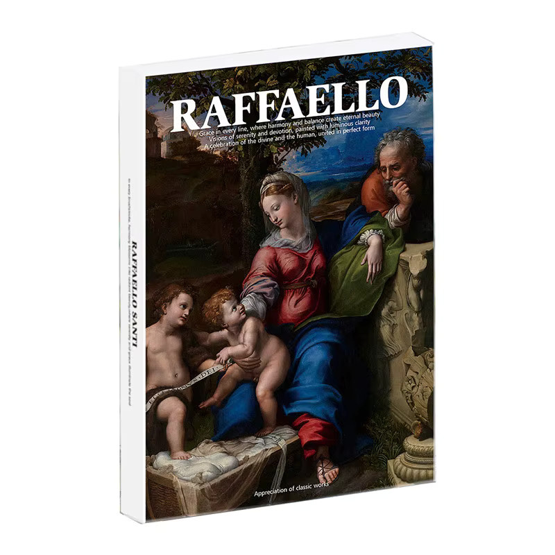Raffaello Santi Art Series Postkarten Set Vintage Grußkarten Multicolor 30 Stück für DIY Journal Dekoration und Briefpapier - Bild 4