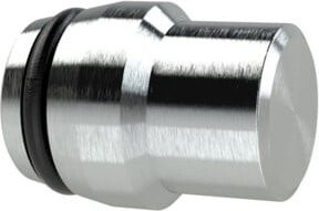Riegler Verschlussstopfen in Silber für Rohr-Außen-Ø 15 mm mit max. 315 bar PN - Bild 1