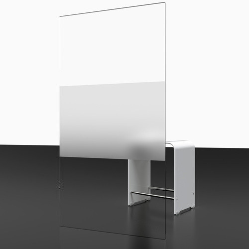 Schulte Alexa Style 2.0 Walk-In Duschwand Ecke, transparent, silber, B/H: 100 x 190 cm - Bild 3