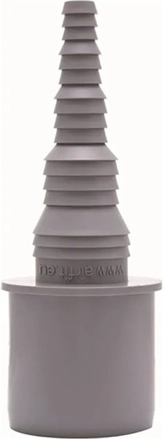 Airfit Schlauchnippel DN 40 in Grau, Durchmesser: 8,2 mm bis 26,5 mm - Bild 1