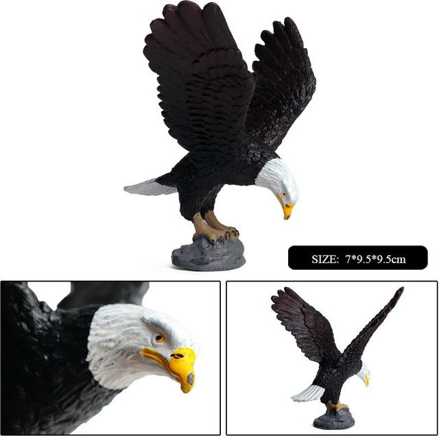Oenux Wildvogel Steinadler Kondor Figuren PVC ab 3-6 Jahren - Bild 1