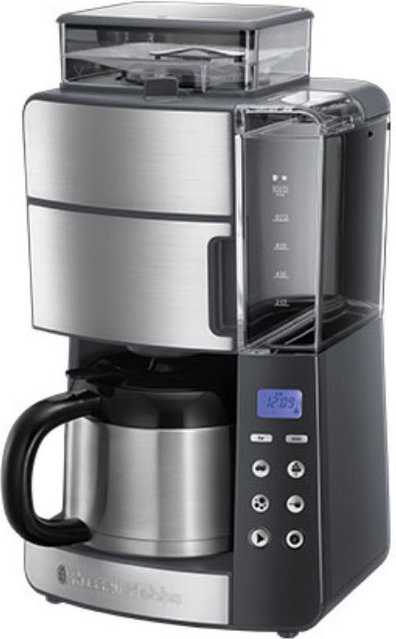 Russell Hobbs 25620-56 Grind & Brew Thermo-Kaffeeautomat mit Mahlwerk in Edelstahl und Schwarz - Bild 2