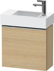 Duravit Waschtischunterschrank D-Neo in Beige, Wandhängend, 1 Tür, B/H/T: 48,4 x 44,0 x 22,2 cm - Bild 1