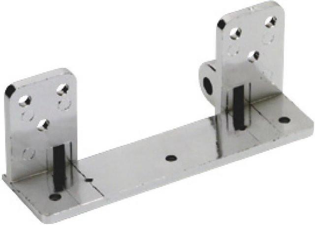 Vauth-Sagel Befestigungslasche Cor Wheel aus Kunststoff in Silber - Bild 1