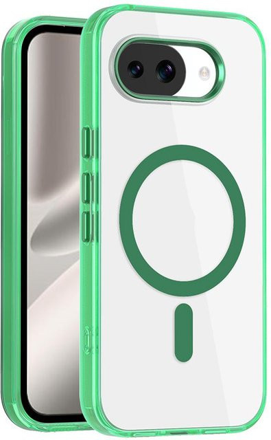 Transparente Schutzhülle für Google Pixel 10 Pro XL und Google Pixel 10 mit magnetischem kabellosem Laden und stoßfestem Acryl-Gehäuse - Bild 1