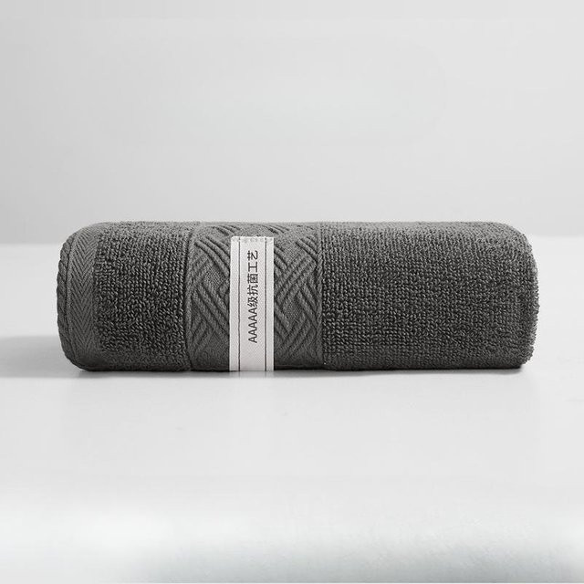 Yiran Furniture Antibakterielles Baumwollhandtuch für Erwachsene, weiches Gesichtshandtuch aus Baumwolle, B/H: 34 x 72 cm - Bild 1