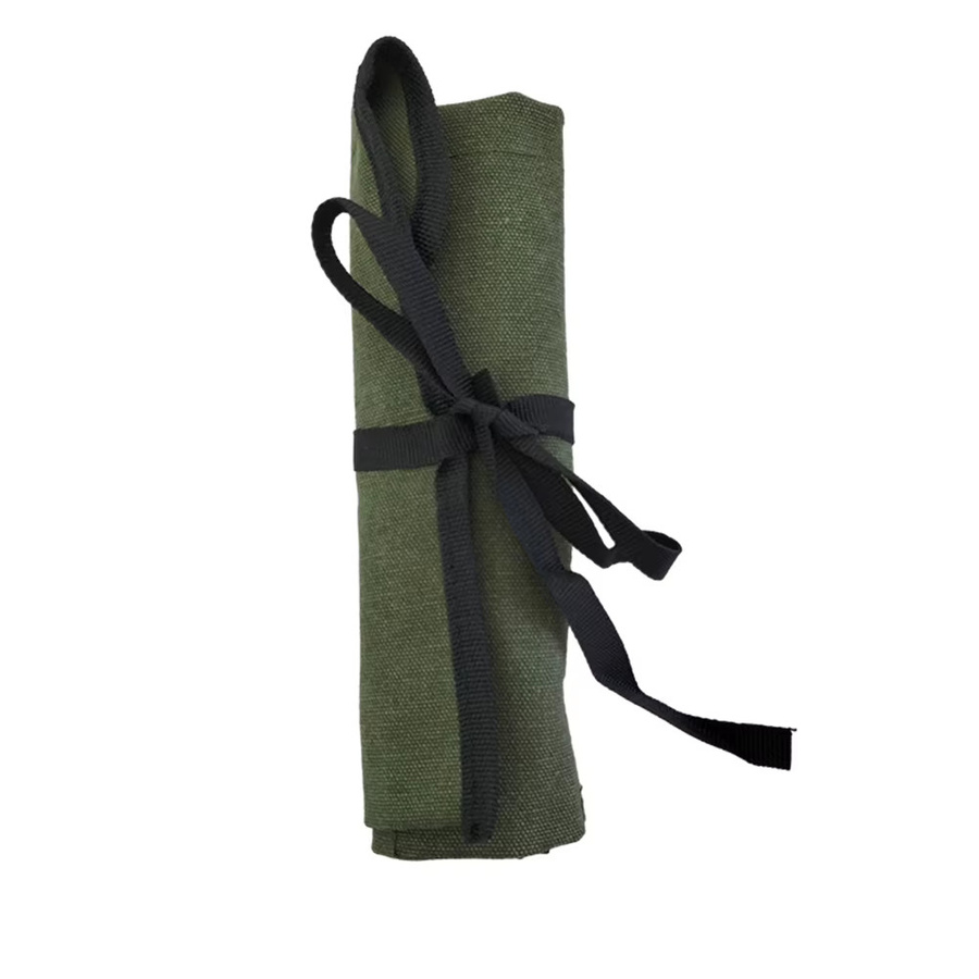 DAZZLEEX Roll-Up Werkzeugtasche mit mehreren Taschen in Grün, tragbarer Organizer für Elektriker, B/T/H: 31,0 x 27,0 x 4,0 cm - Bild 3
