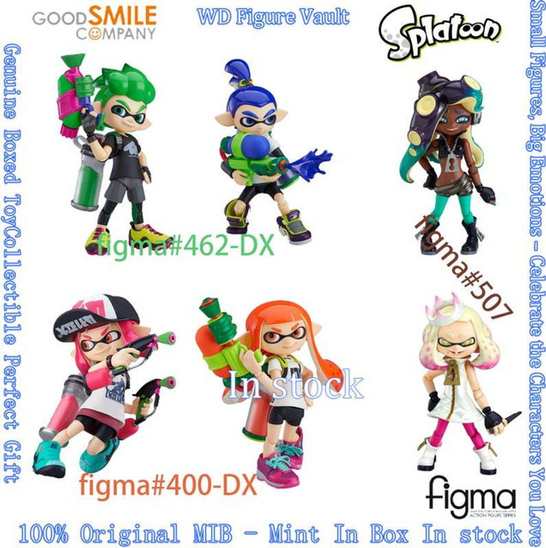 Good Smile Company Figma Splatoon 2 Tentakel-Figuren Anime-Modelle aus Kunststoff, mehrfarbig - Bild 1