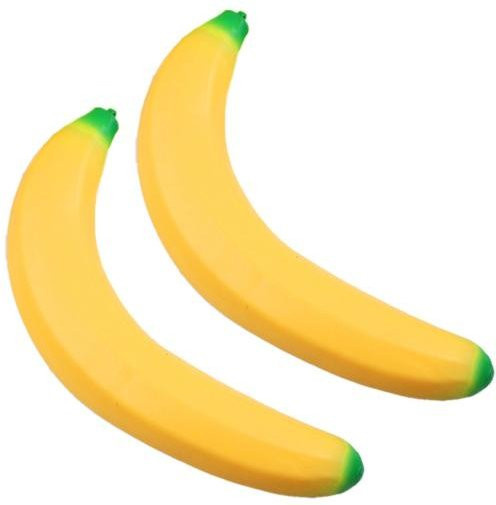HOMAVA Bananen Quetschspielzeug, Riesige Banane, 2-teiliges Set - Bild 1