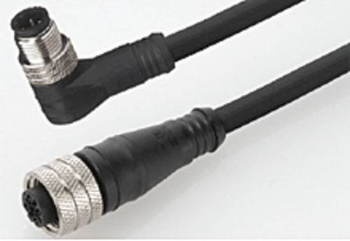 Molex Sensor-Aktor-Steckverbinder 1200070970 konfektioniert mit Buchse und Stecker, 5-polig, schwarz, Länge: 2,00 m - Bild 1