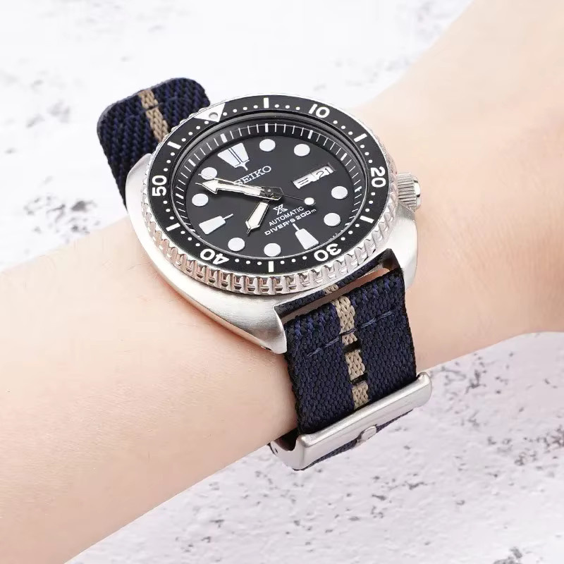 olevo Uhrenarmband Textil/NATO, Unisex - Bild 2