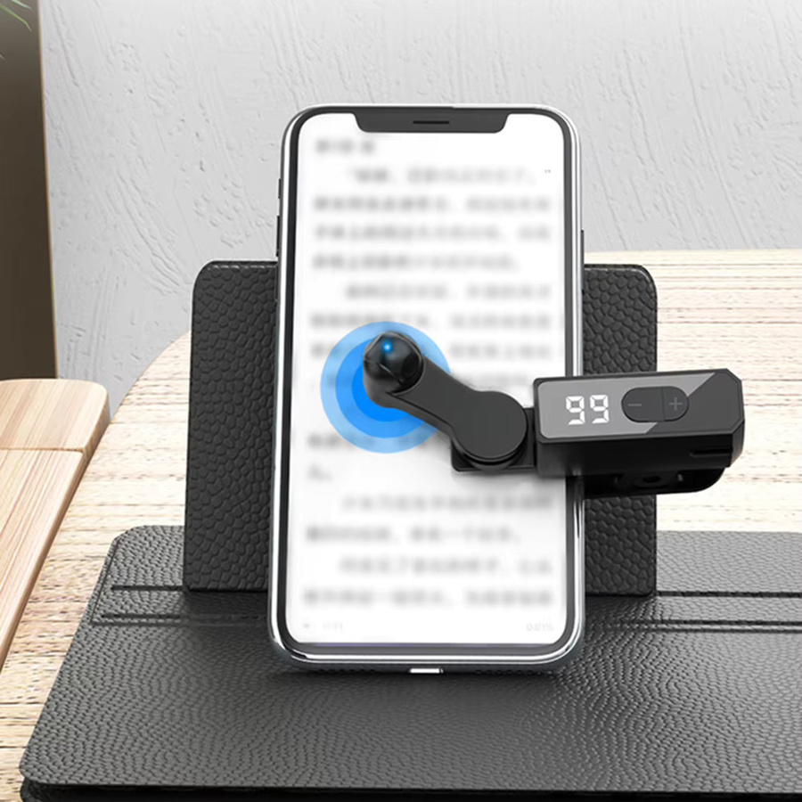 Shunmaii Digitaler automatischer Bildschirmklicker in Schwarz mit USB-C Anschluss für Smartphones und kontinuierliche Klick-Simulation - Bild 2