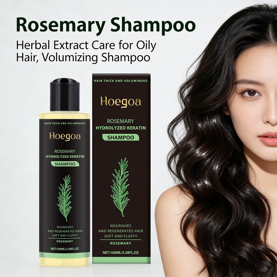 HOEGOA Rosmarin-Shampoo, für strapaziertes Haar und Schuppen, Unisex - Bild 3