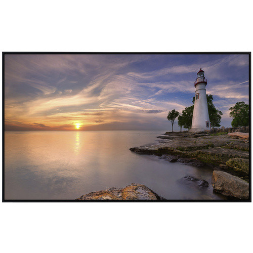papermoon Infrarotheizung EcoHeat Strand mit Leuchtturm in Bunt mit Matt-Effekt, App-Steuerung und Überhitzungsschutz - Bild 2