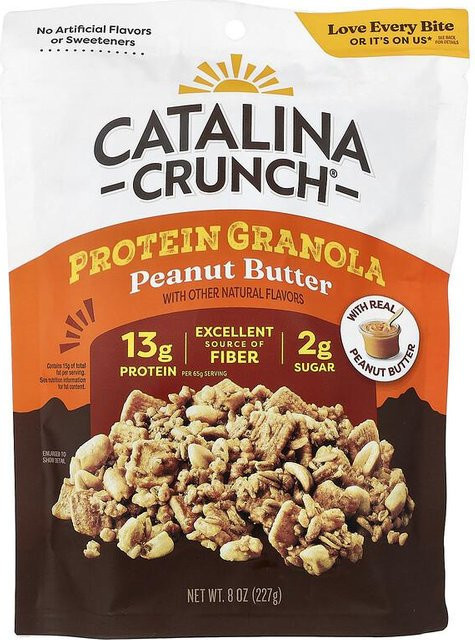 Catalina Crunch Protein-Granola Erdnussbutter 227 g - Bild 1