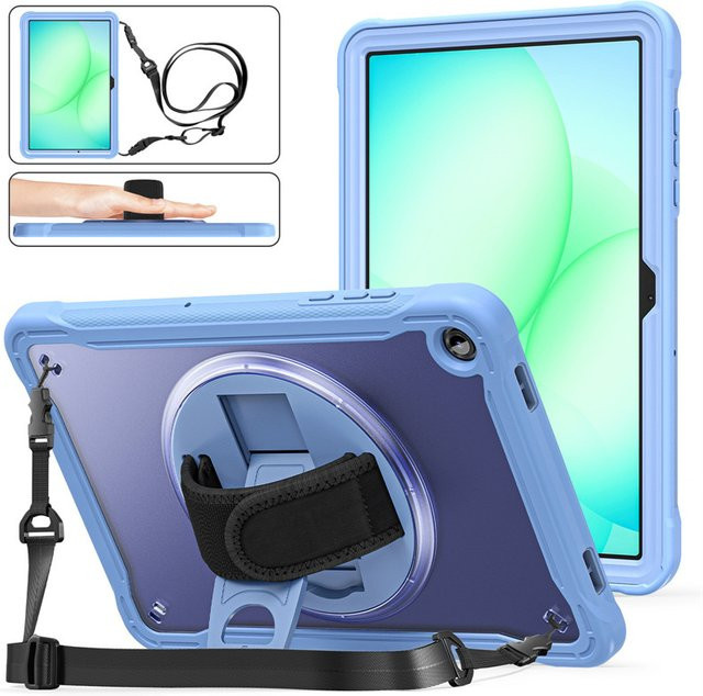 Stoßfeste Kinder Schutzhülle für Samsung Galaxy Tab A9 und Tab A11 Plus in Blau - Bild 1