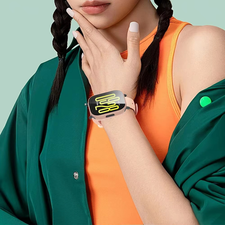 CAOWTAN Schutzhülle für Xiaomi Redmi Watch 5 Lite, Silikon, Weiß, Unisex - Bild 6