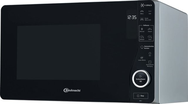 Bauknecht Mikrowelle Kombi mit Grill in Silber MW 421 SL - Bild 1