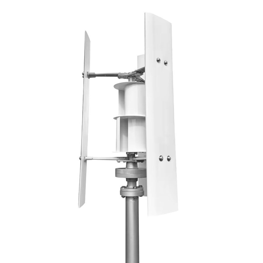 SMARAAD Vertikalachsen-Windturbine 3000W Windgenerator in Weiß für den Heimgebrauch (12V 24V 48V) B/T/H: 80,0 x 50,0 cm - Bild 6