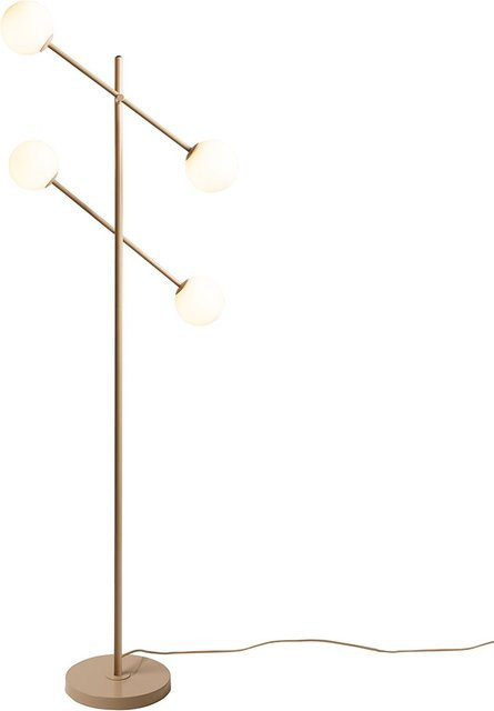 it´s about RoMi Copenhagen Stehleuchte in Beige mit verstellbaren Glaskugeln im skandinavischen Design - Bild 1
