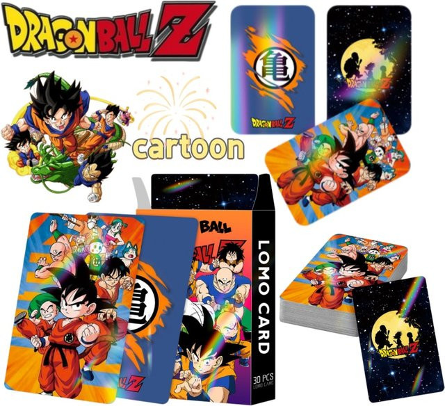 Lepin Dragon Ball Lesezeichen mit Goku und Vegeta in Multicolour - Bild 1