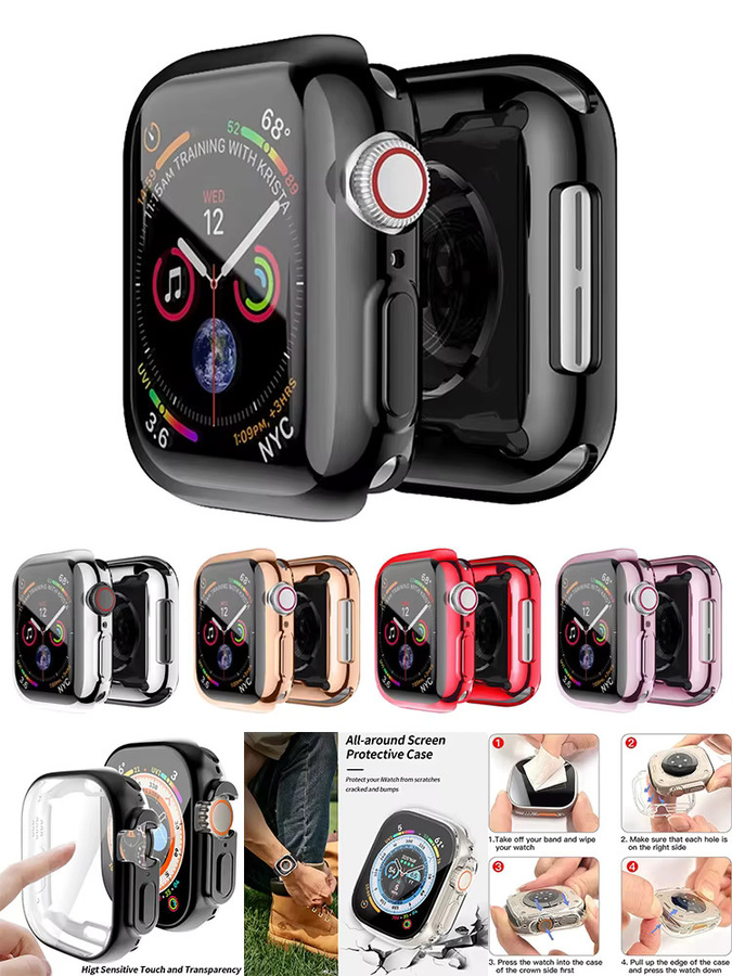 Apple Schutzhülle TPU, transparent, Unisex - Bild 5