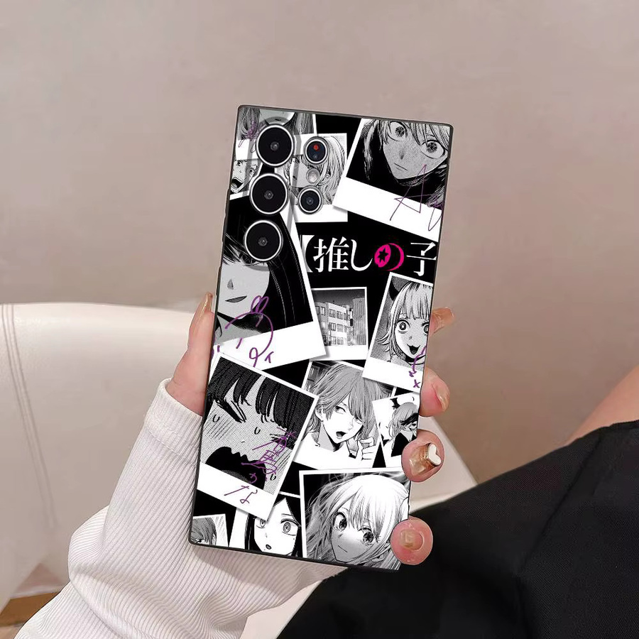 Oshi No Ko Anime Handyhülle Frosted Non-Slip Soft Cover für Samsung Galaxy S25 S24 S23 S22 S21 S20 Plus 5G in Multicolour - Bild 3