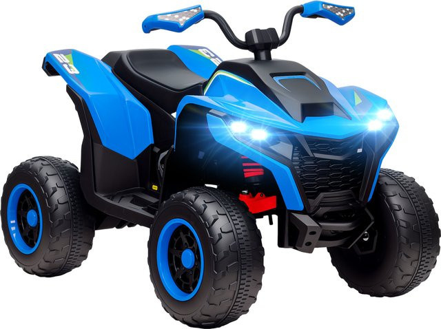 Aosom Elektro Quad für Kinder, Blau, ab 3 Jahre - Bild 1