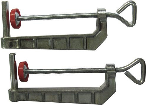 Connex Tischklemmen aus Stahl in Silber - Bild 1