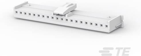 TE Connectivity Buchsengehäuse-Kabel 2-1744417-0 in Weiß - Bild 1