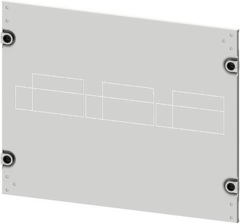 Siemens Blende 8PQ2040-6BA26 in Silber, B: 60,0 cm, H: 40,0 cm - Bild 1