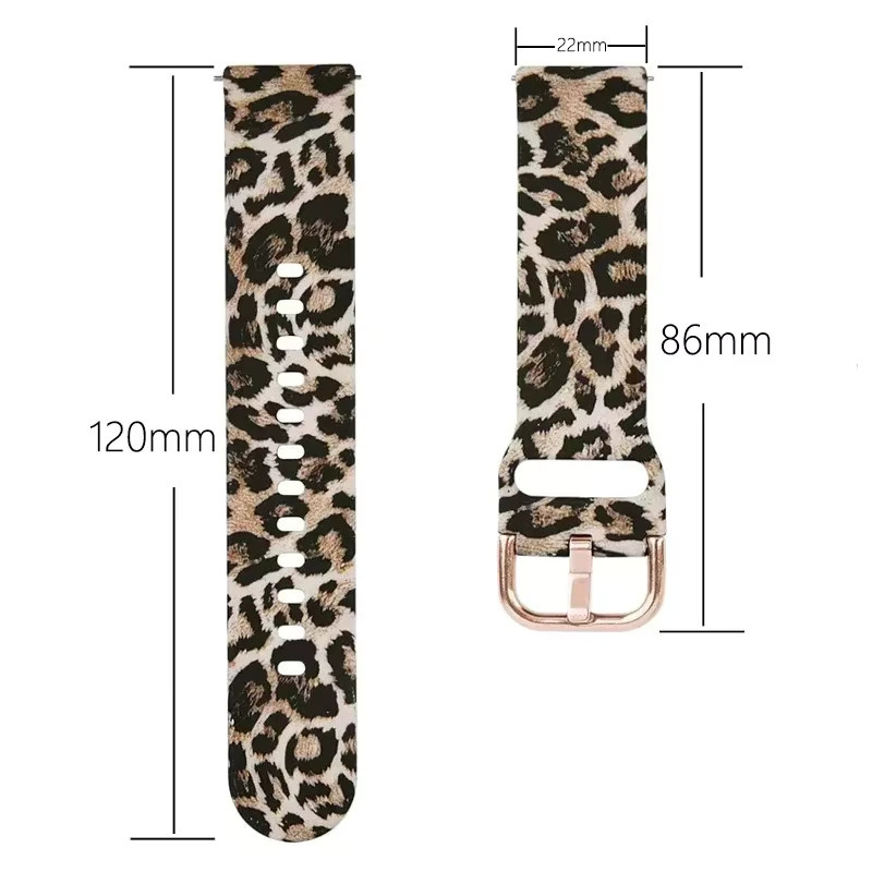 VATMENS Uhrenarmband Silikon, 22 mm, Bunt, Damen - Bild 2
