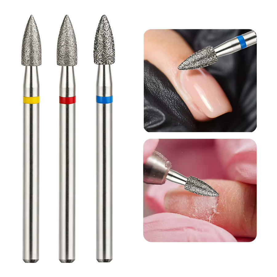 Flammen-Diamant-Nagelbohrer Nagelhautentferner zur Maniküre - Bild 2