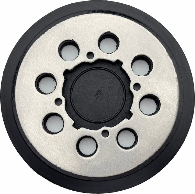 DeWalt 8-Loch-Klett-Schleifpads für Exzenterschleifer DWE6421, DWE6421K, DWE6423, Durchmesser: 125 mm, Farbe: Silber - Bild 1