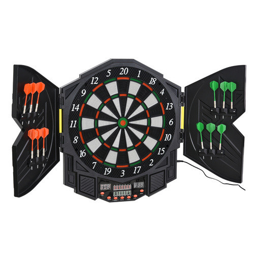HOMCOM Elektronische Dartscheibe, schwarz, Kunststoff - Bild 2