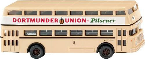 Wiking Büssing Doppeldeckerbus D2U Dortmunder Union, Modell, 1:87 - Bild 1