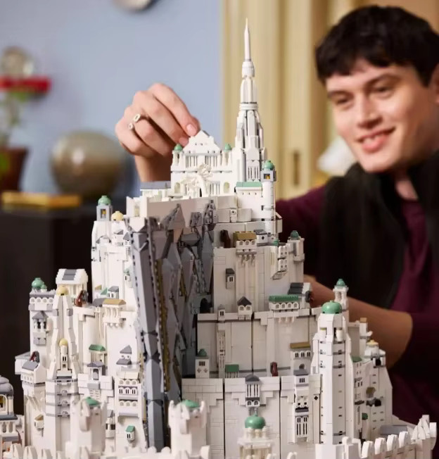 Minas Tirith 3D-Schloss, Baustein-Modell, 8.278 Teile, ab 14 Jahren - Bild 2