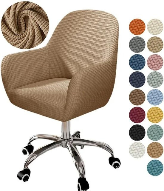 Bestbags Hochlehnenstuhlbezug aus Stretch-Polarvlies in Beige - Bild 1