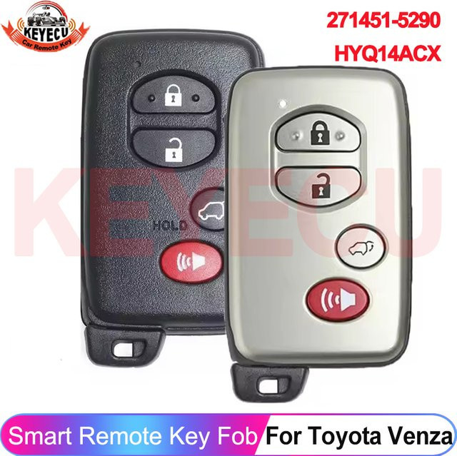 Smart Key Fernbedienung für Toyota Venza 314,3MHz P/N 89904-0T060 - Bild 1