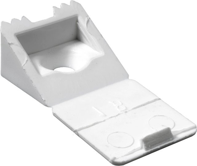 Hettich Kunststoff-Stabilisator Weiß 10 Stück B/T/H: 8 x 16 x 16 mm - Bild 1