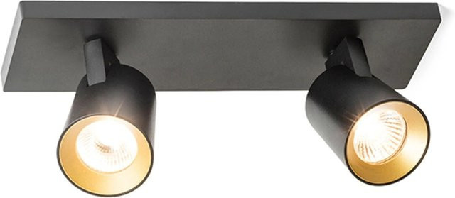 Rendl Deckenleuchte Kenny II Schwarz 16 W mit GU10 Reflektor - Bild 1