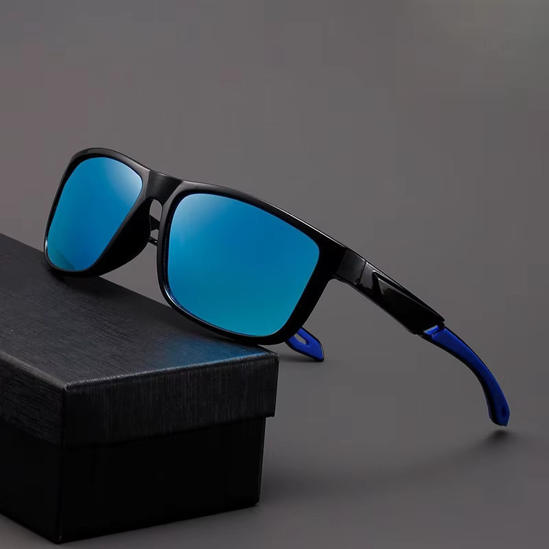 SEAMERGO Sonnenbrille, Eckig, Vollrand, Kunststoff, Schwarz, Herren - Bild 1