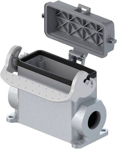 Wieland Electric Gehäuseunterteil 76.347.6435.1 aus Aluminium in Grau - Bild 1