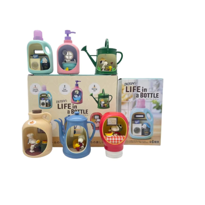 Re-Ment Snoopy's Life In A Bottle, Action Figur, Miniatur Puppen - Bild 4